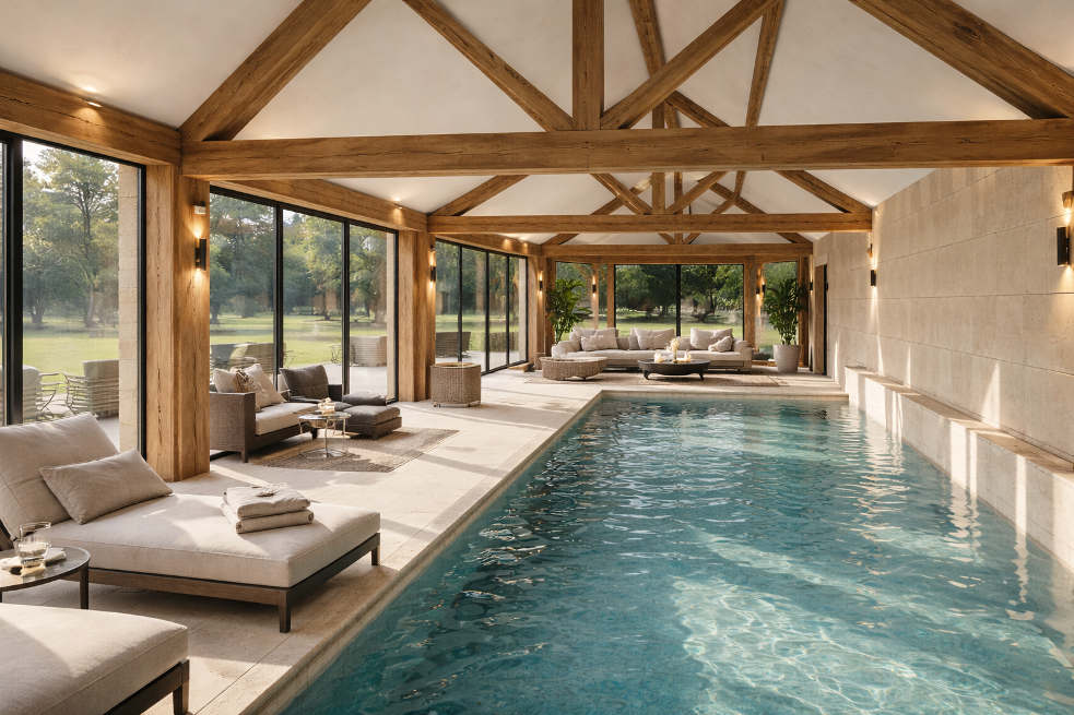 Designing for Luxury Living: Indoor and Outdoor Pools - Bi Design ...